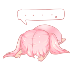 pink_twin_tail sticker #5322708