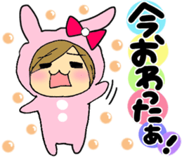 Sticker of rabbit Maimai sticker #5322791