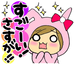 Sticker of rabbit Maimai sticker #5322792