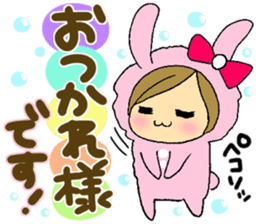 Sticker of rabbit Maimai sticker #5322795