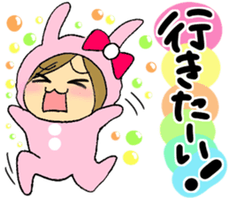 Sticker of rabbit Maimai sticker #5322805