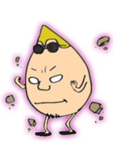 sandaime hagechabinnosuke oyabun sticker #5322855