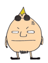 sandaime hagechabinnosuke oyabun sticker #5322866
