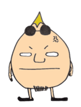 sandaime hagechabinnosuke oyabun sticker #5322866