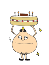 sandaime hagechabinnosuke oyabun sticker #5322880