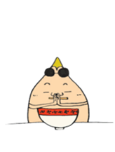sandaime hagechabinnosuke oyabun sticker #5322888