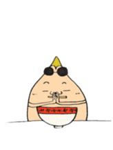 sandaime hagechabinnosuke oyabun sticker #5322888