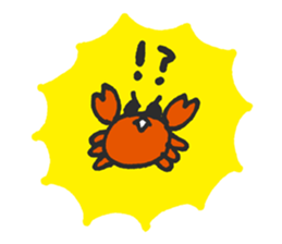 Little Crab01 sticker #5323021