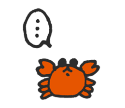 Little Crab01 sticker #5323022