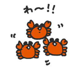 Little Crab01 sticker #5323026