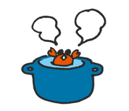 Little Crab01 sticker #5323042