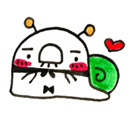 nose hair dendenmusi sticker #5323360