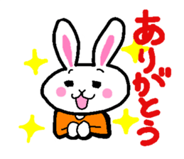 many rabbits sticker #5323579
