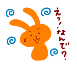 many rabbits sticker #5323583