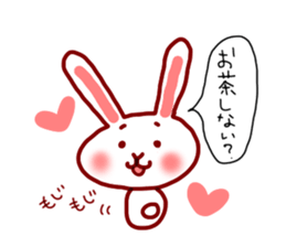 many rabbits sticker #5323587