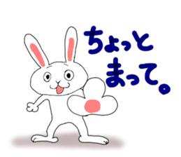 many rabbits sticker #5323593