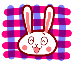 many rabbits sticker #5323594