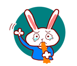 many rabbits sticker #5323599