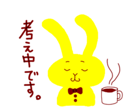 many rabbits sticker #5323609