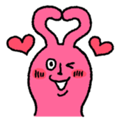 Comical rabbit. Everyday. sticker #5323816