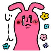 Comical rabbit. Everyday. sticker #5323820