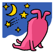 Comical rabbit. Everyday. sticker #5323821