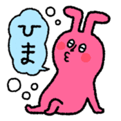 Comical rabbit. Everyday. sticker #5323848