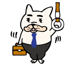 the french bulldog family sticker #5324073