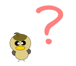 Conversation in spot-billed duck sticker #5324346