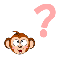 Conversation with monkeys sticker #5324546