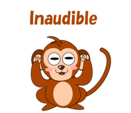 Conversation with monkeys sticker #5324550