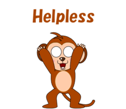 Conversation with monkeys sticker #5324562