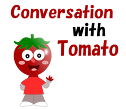 Conversation with tomato English sticker #5324572
