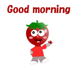 Conversation with tomato English sticker #5324573