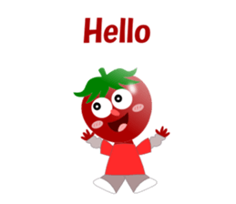 Conversation with tomato English sticker #5324574