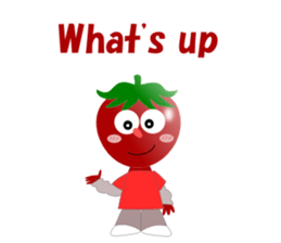 Conversation with tomato English sticker #5324575