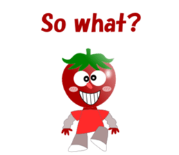 Conversation with tomato English sticker #5324596