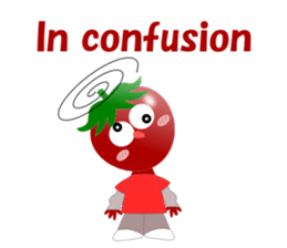 Conversation with tomato English sticker #5324598