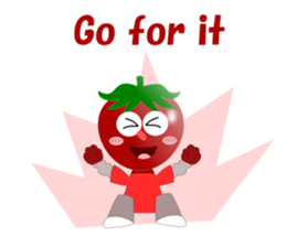 Conversation with tomato English sticker #5324600