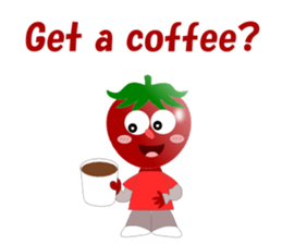 Conversation with tomato English sticker #5324609
