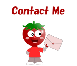 Conversation with tomato English sticker #5324610