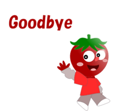 Conversation with tomato English sticker #5324611