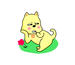 SMALL BROWN DOG life chapter sticker #5324813