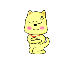 SMALL BROWN DOG life chapter sticker #5324816