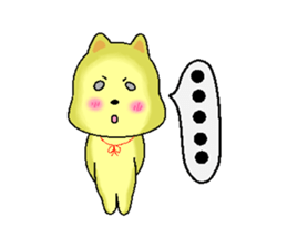 SMALL BROWN DOG life chapter sticker #5324830