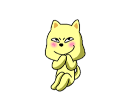 SMALL BROWN DOG life chapter sticker #5324837