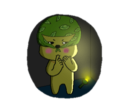 SMALL BROWN DOG life chapter sticker #5324846