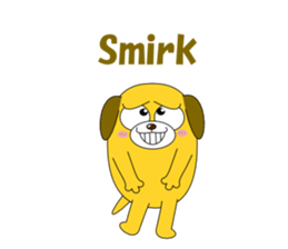 Conversation with funny dogs English sticker #5325431