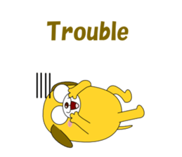 Conversation with funny dogs English sticker #5325434