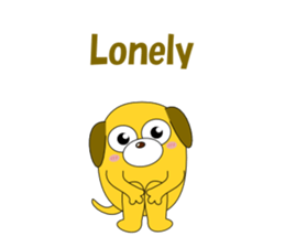 Conversation with funny dogs English sticker #5325438